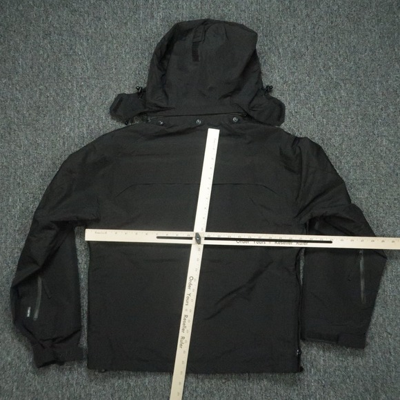 5 11 Tactical Jacket Men Small Black Valiant Duty Hooded Waterproof SHELL NWT - Picture 10 of 13